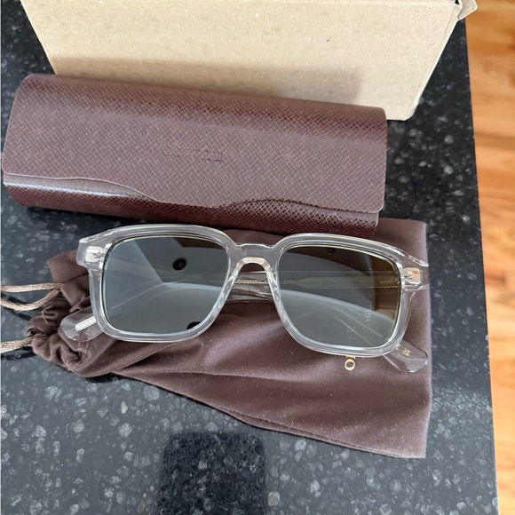 Oliver Peoples Transparent Gray Sunglasses OLLICE 52mm - Picture 1 of 9